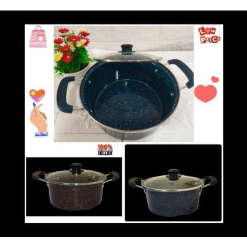 GSE Panci kuah 24cm Tutup kaca