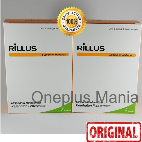 RILLUS SUPLEMEN KESEHATAN PENCERNAAN