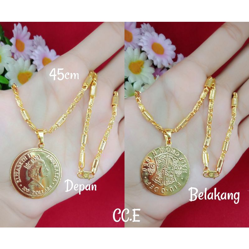 Kalung liontin emas muda kadar 35%