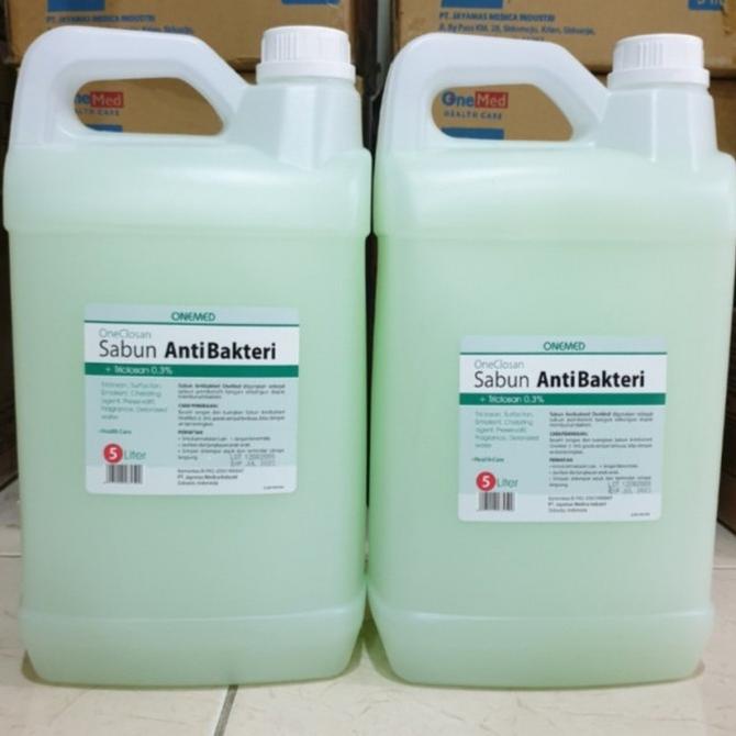 PERAWATAN KAKI TANGAN ONEMED SABUN ANTI BAKTERI REFILL 5 LITER / SABUN CUCI TANGAN ONEMED ORIGINAL