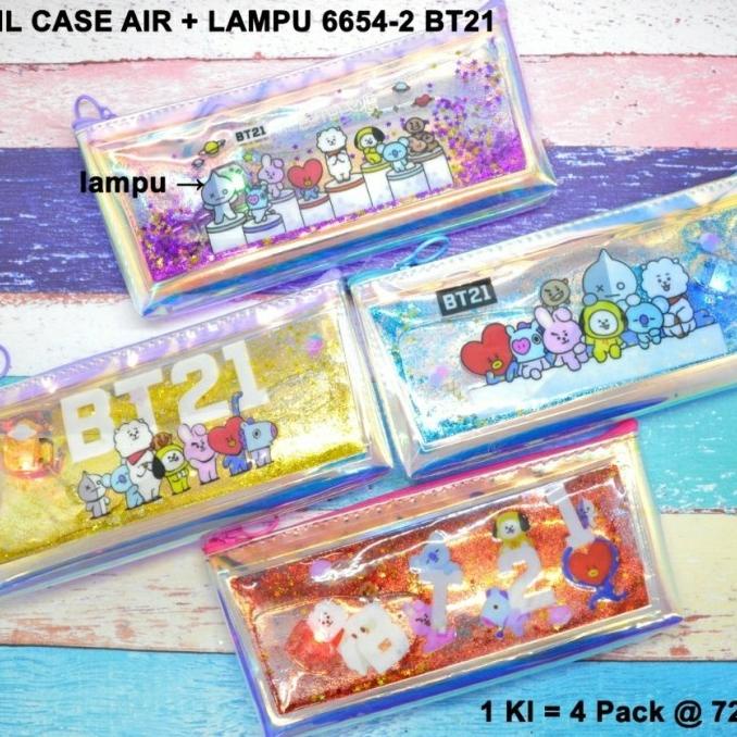 

TERLARIS CASE TEMPAT PENSIL KOSMETIK AIR GLITTER PLUS LED MOTIF BTS BT21/TEMPAT PENSIL AESTHETIC/TEMPAT PENSIL ANAK PEREMPUAN/TEMPAT PENSIL LUCU/TEMPAT PENSIL 3D/TEMPAT PENSIL TRANSPARAN/TEMPAT PENSIL LUCU/TEMPAT PENSIL KOREA/TEMPAT PENSIL KAIN/TEMPAT