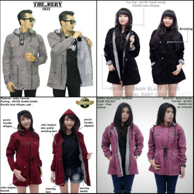 Taeyong NCT Jimin BTS Sehun EXO Style Xl L M Jaket Parka Taeyong NCT Jimin BTS Sehun EXO Style Xl L M Jaket Parka