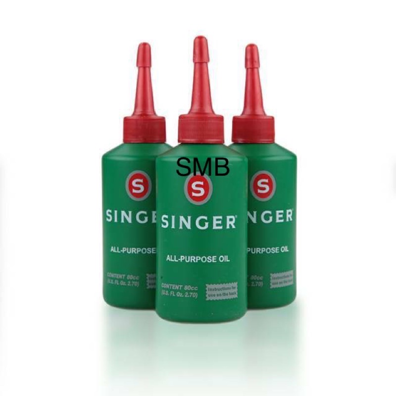 Minyak mesin jahit merk SINGER 80cc 1 dus isi 2 lusin