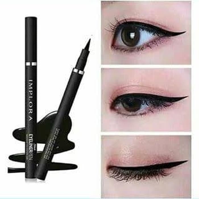 BLACK EYELINER PEN - WATERPROOF EYELINER BENTUK PEN - IMPLORA