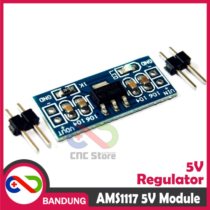 AMS1117 5V 5 1A REGULATOR STEP DOWN POWER SUPPLY ADAPTER BOARD