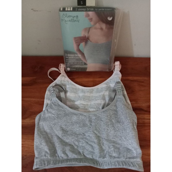 (PRELOVED) VVGC MINISET NURSING BRA BH MENYUSUI MOTHERCARE BLOOMING MARVELOUS