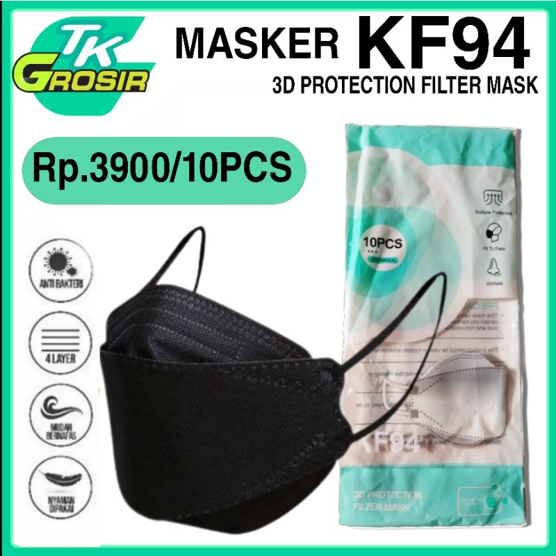 masker kf94 isi 10pcs/masker kf94 murah/face mask kf94