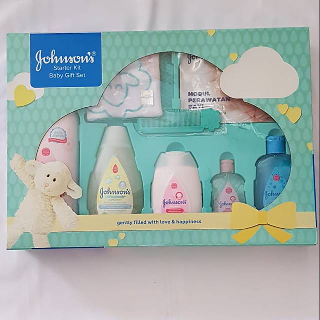 COD JOHNSON STARTER KIT GIFT PACK - KADO LAHIRAN BAYI - SET PERLENGKAPAN HADIAH BAYI