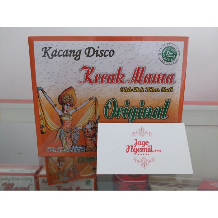 

Kacang disko Kecak Mama 400gr original - oleh-oleh enak asli dari Bali