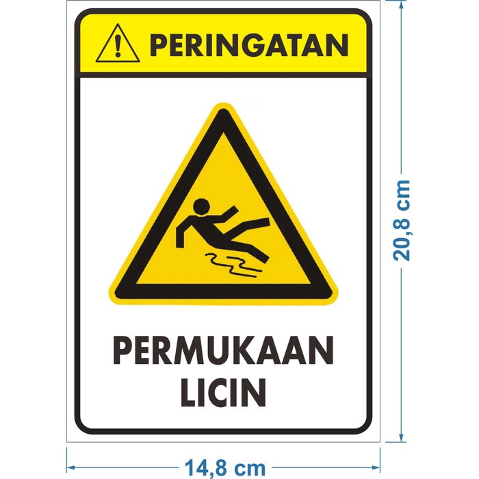

STIKER PERMUKAAN LICIN 14,8X20,8CM