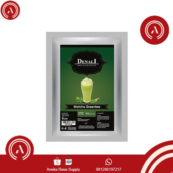 

Denali Matcha Greentea Powder Drink - Bubuk Minuman 800 gr