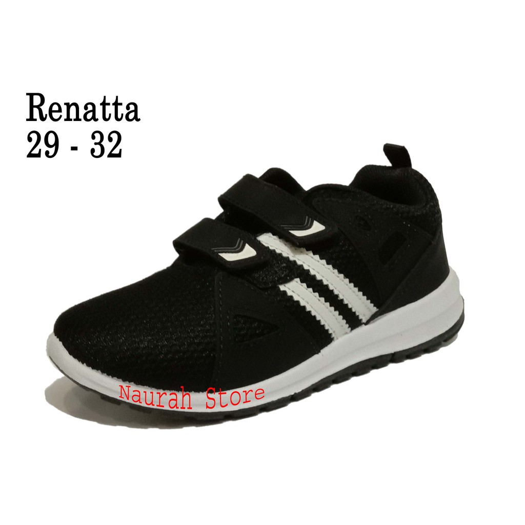 SEPATU ANAK ANDO RENATTA VELCRO ORIGINAL SNEAKERS MODEL BARU 2021