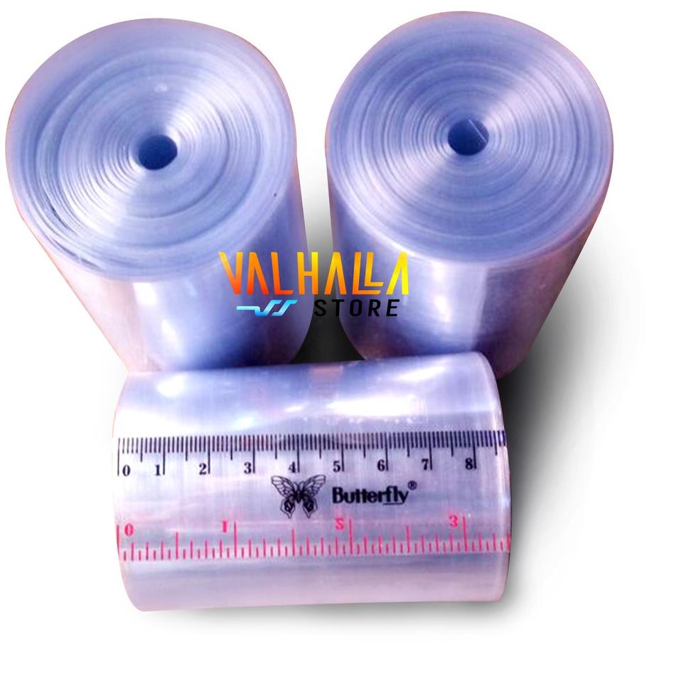 

[KODE PRODUK BWQUY6943] Plastik Roll Bening Shrink Botol Toples Box Lebar 5 sampai 35 Cm 200 Gram PVC Sealer Segel Seal Wrap