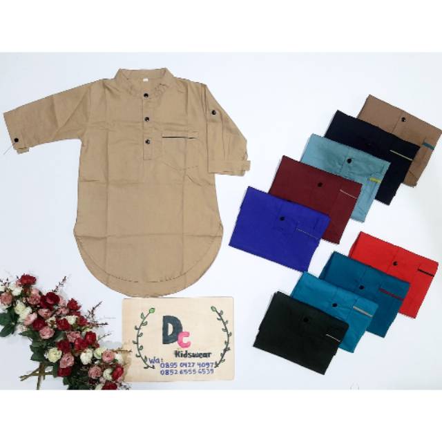 Dc kidswear Kemeja koko kurta rysya