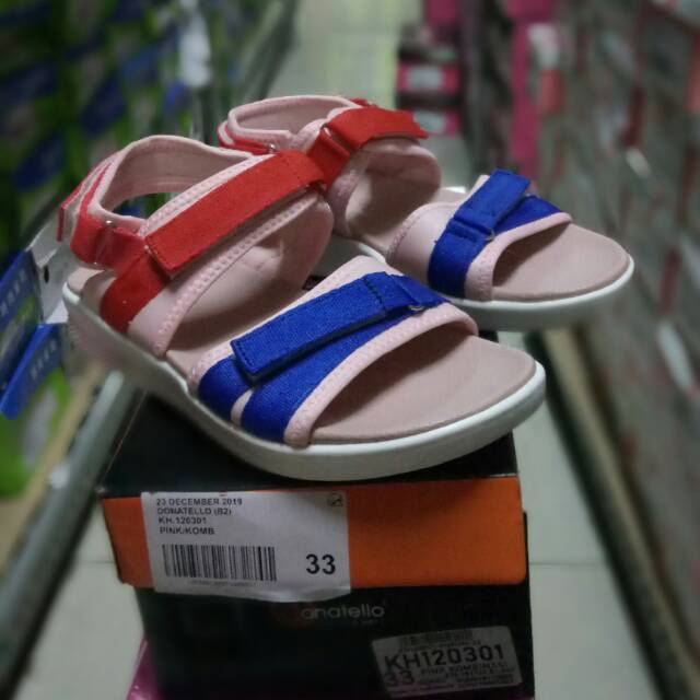 SANDAL ANAK PEREMPUAN DONATELLO  KH 120301 31 36 Shopee 