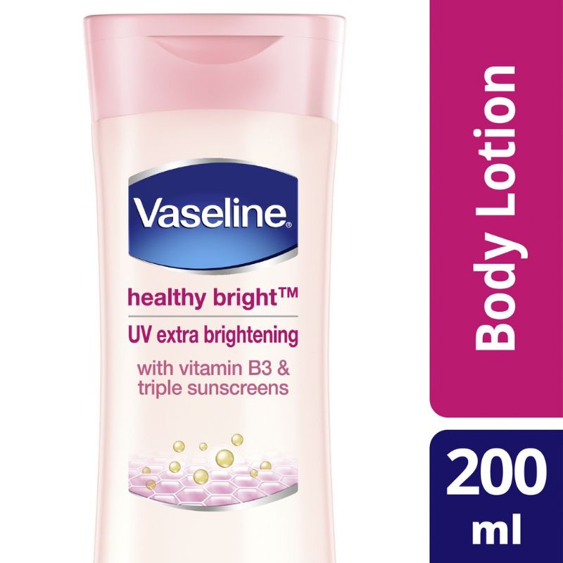 Vaseline Healthy Bright UV Extra Brightening 100ml &amp; 200ml