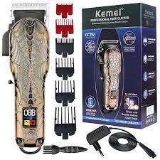 Kemei km 2616 metal fade hair clipper profesional kemei km-2616 cukur