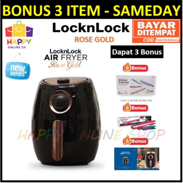 Promo Air Fryer Lock N Lock - Lock and Lock AirFryer - Original Berkualitas