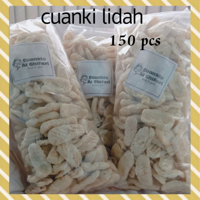 TERMURAH Cuanki lidah isi 150 pcs bisa COD