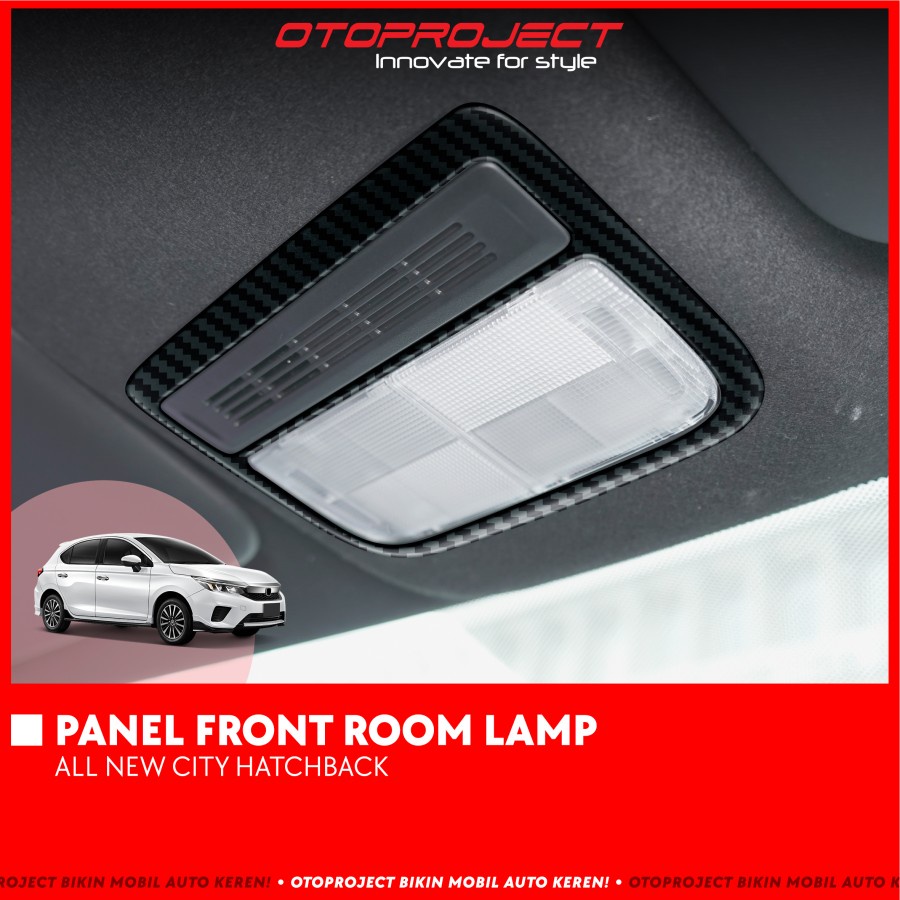 PANEL FRONT ROOM LAMP ALL NEW CITY HACTBACK CARBON