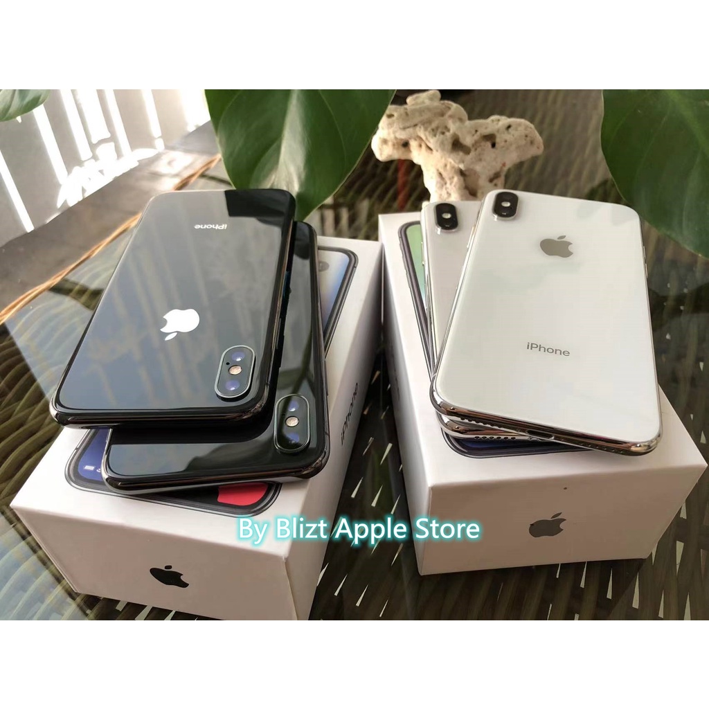 iPhone X 256GB All Sim Silent Fullset Original Second Like new Mulus100%  3utools All Green (Garansi 1 Tahun)