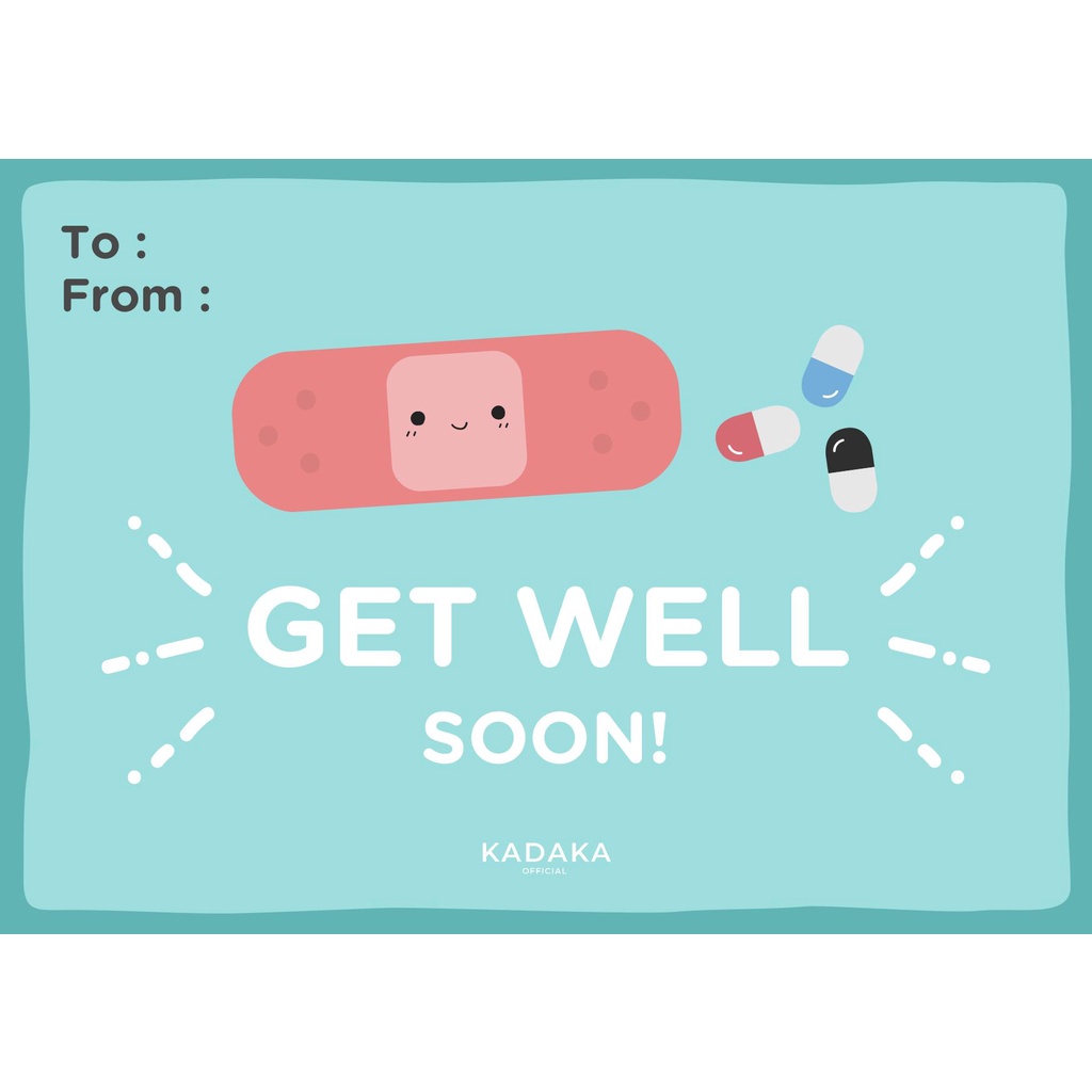 C-0101 Greeting Card Kartu Ucapan Ulang Tahun Birthday Card - Graduation Wisuda - Get Well Soon - Thank You Card