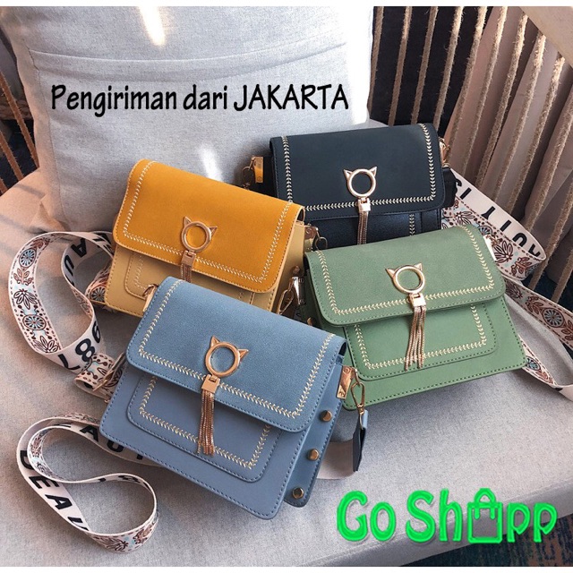 Tas Wanita Terbaru Import High Quality Premium Tas Selempang Wanita Fashion Korea Murah [SL12]