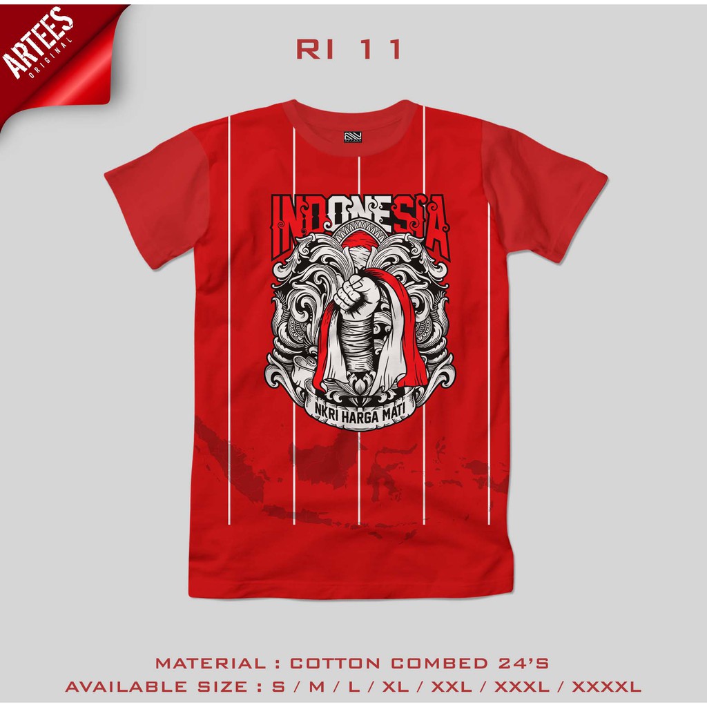 KAOS INDONESIA PRIA RI-11 ARTEES 2021