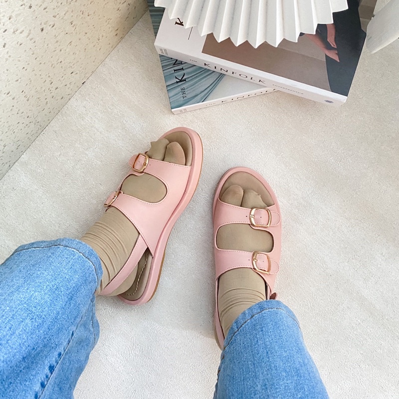 YURI FLATFORM - Sepatu wanita/wedges wanita/flatform