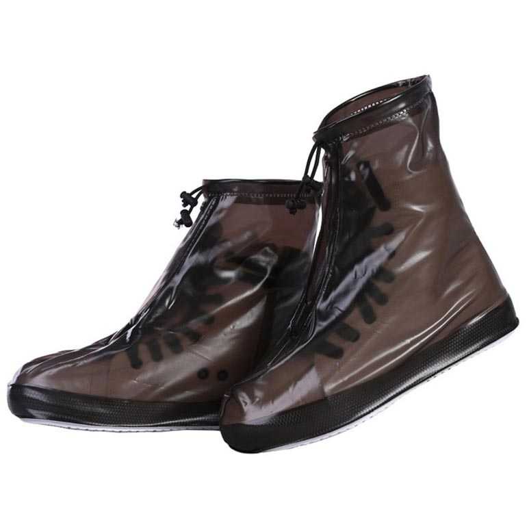 Cover Sepatu Anti Air Pelindung Sepatu Hujan PVC Jas Ujan Sepatu Waterproof Plastik Sepatu Hujan Sar