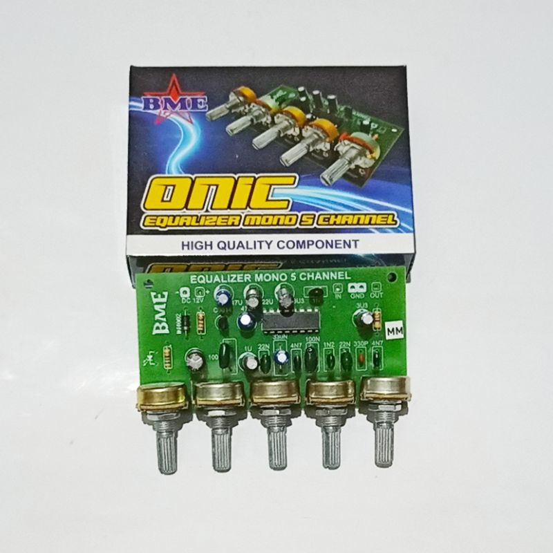 Equalizer Mono 5 Ch Potensio Putar ONIC BY BME
