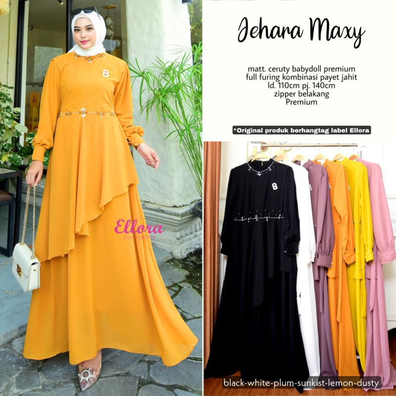 Gamis Jehara Maxy by Ellora