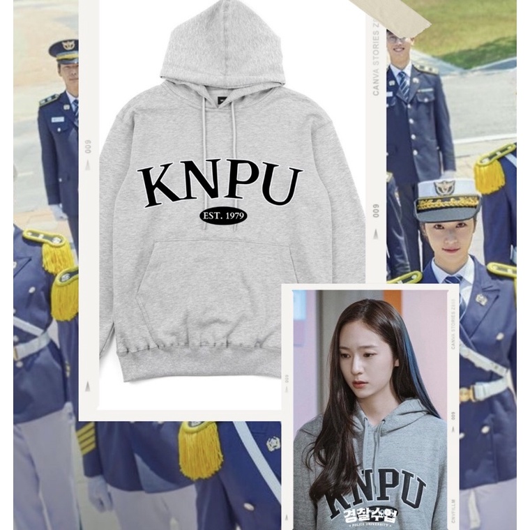 Hoodie KNPU - Police University drama korea - drakor - KNPU - Police University