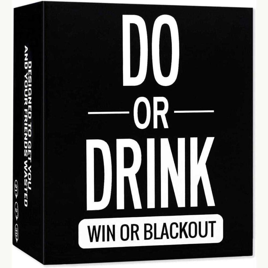 Mainan Do or Drink Party Card Game College Camping Birthday Parties - ON26 - Black