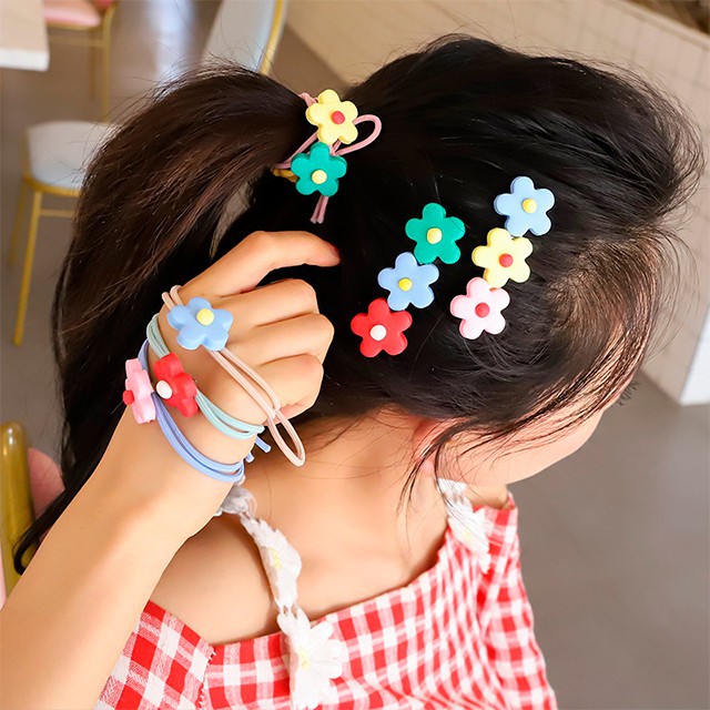 Jepitan Rambut Anak Flower Cute Hair Clip