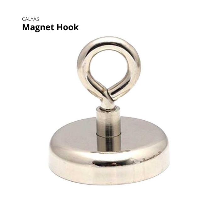 Magnet Super Kuat Neodymium Gantungan Magnetic Pengait Hook