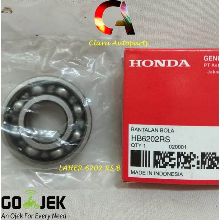 BEARING 6202 LAHER 6202 LAHAR 6202 RODA DEPAN RXKING SCORPIO RXZ RXS