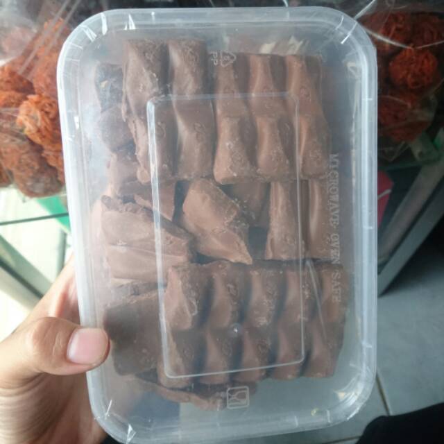 Patahan coklat dove cokelat 500gram promo cup