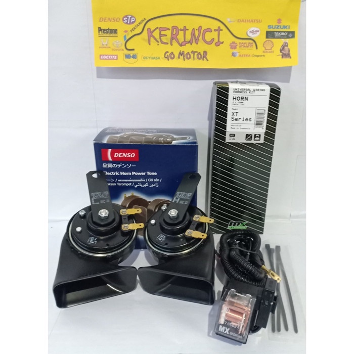 Jual PAKET KLAKSON KEONG DENSO 6930 12V SET RELAY KLAKSON SET MX