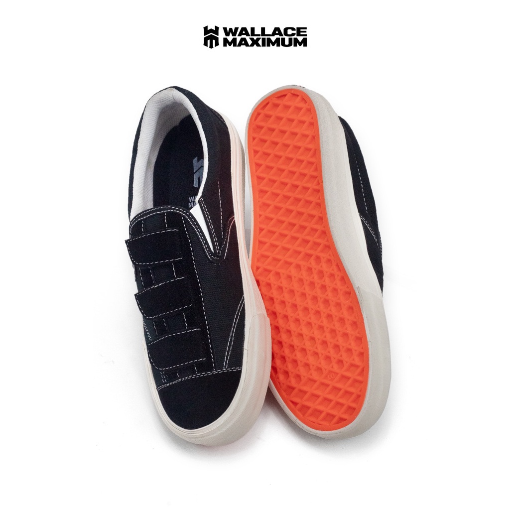 WaMa 36-43 Dixon Velcro Sepatu Sneakers Pria Wanita Unisex Skateboard Original Product Wallace Maxim