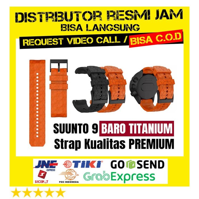 Strap silicon pengganti suunto9 tali suunto tali rubber STRAP SUUNTO9