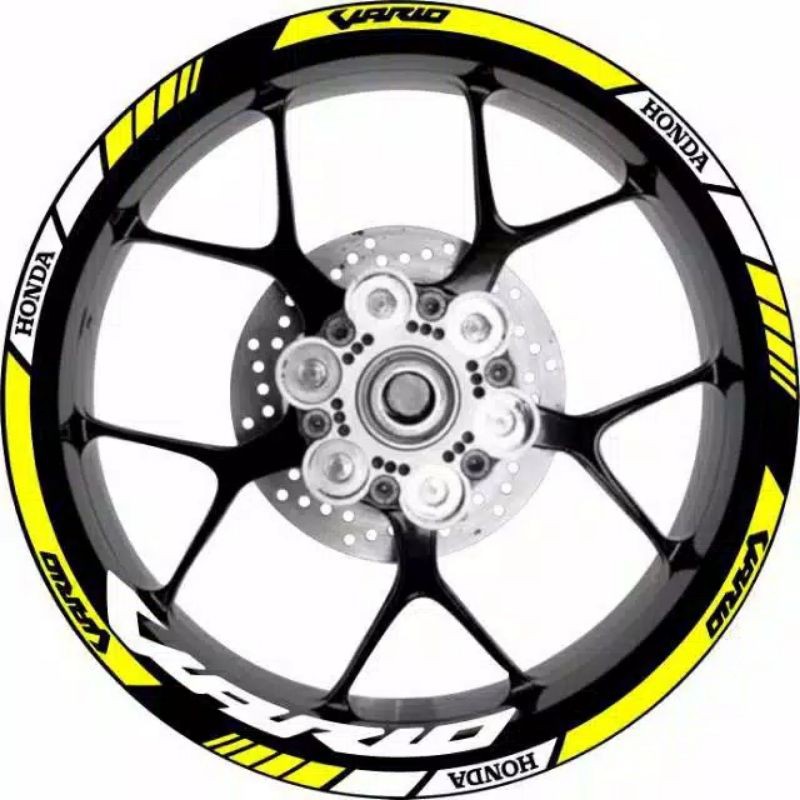STIKER LIST VELG HONDA VARIO NEW cutting stiker list velk Honda vario