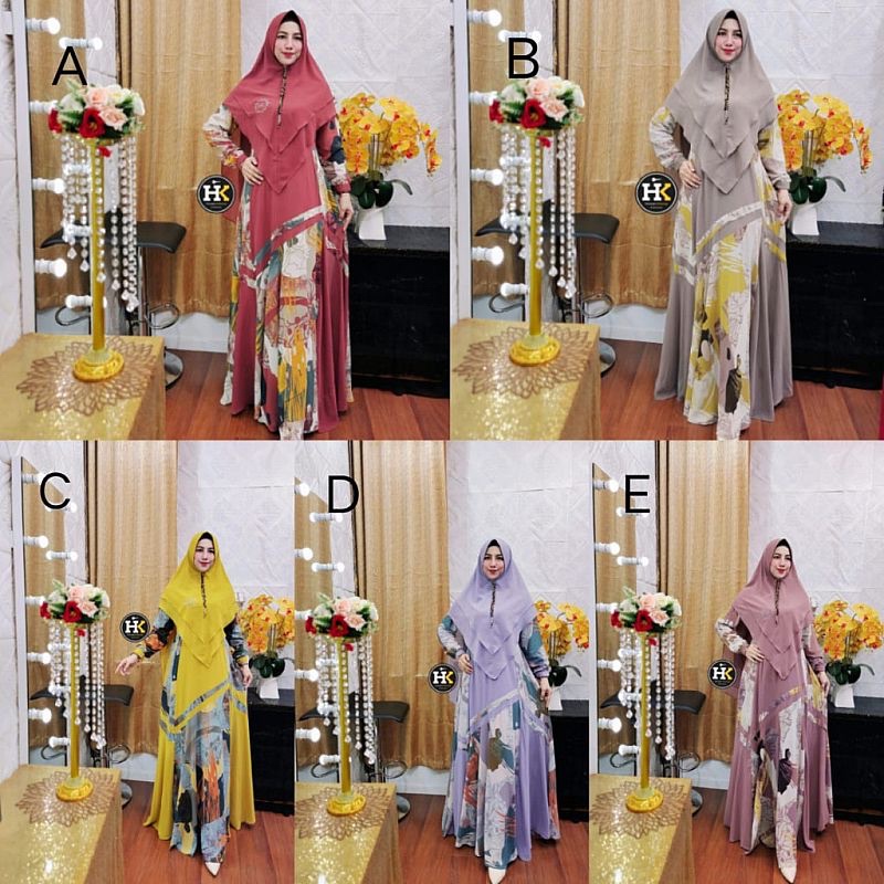 Mona 3 Syar'i By agoest Hanggono / AINUN SYARI VOL 2 THE SERIES BY HK (PO 8 FEBRUARI)