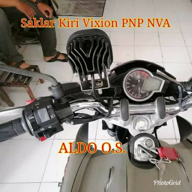 Holder Saklar Kiri Old Vixion Original MINDA PNP Yamaha New Vixion Advance Saklar On Off Lampu NVA