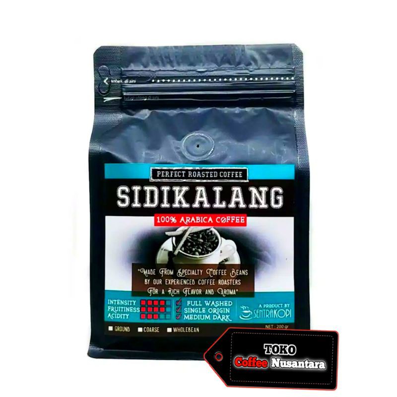 

Kopi Arabika 200 Gram Sidikalang - Kopi Bubuk / Biji - Premium Arabica Coffee