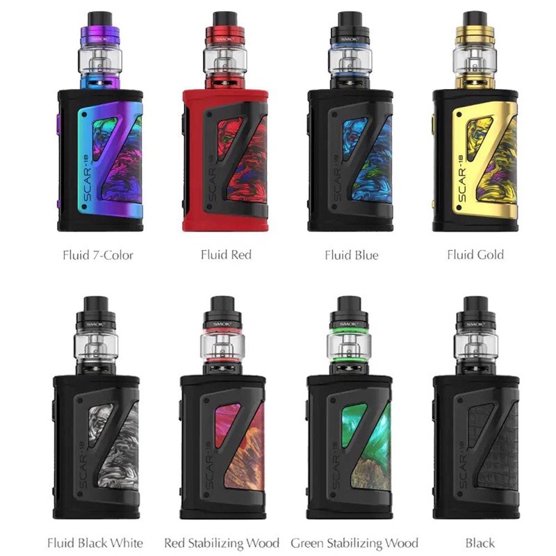 SMOK SCAR P18 Kit 230W (External Battery)