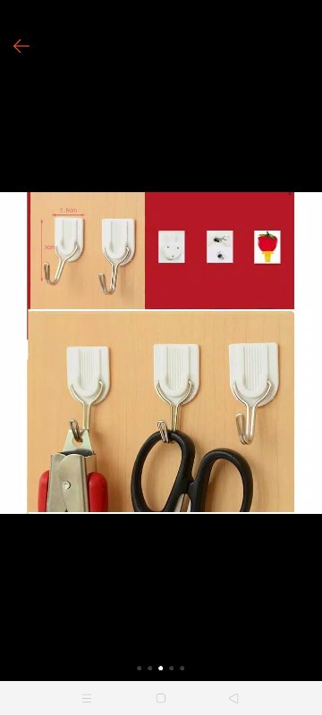 Pouch Gantung 6 Sekat Storage Bag Gantung M21