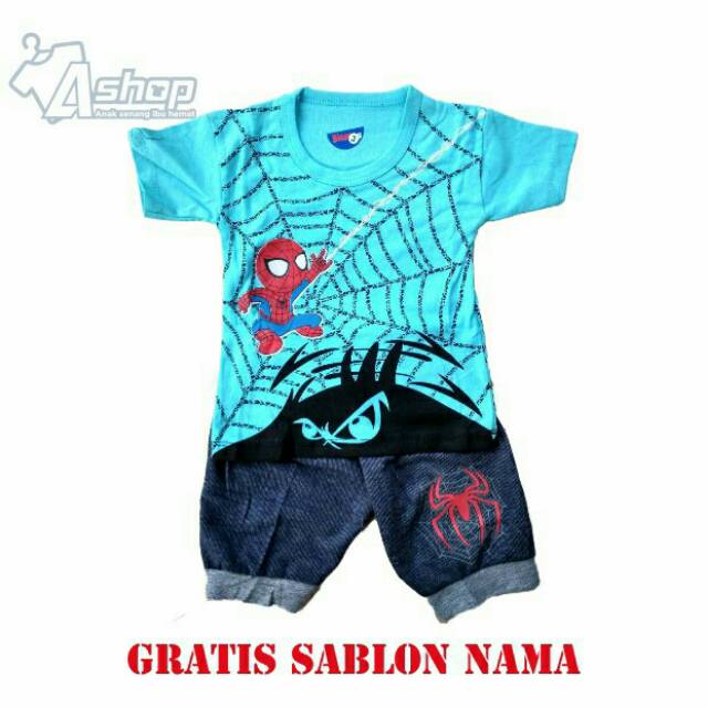 Baju Anak Spiderman