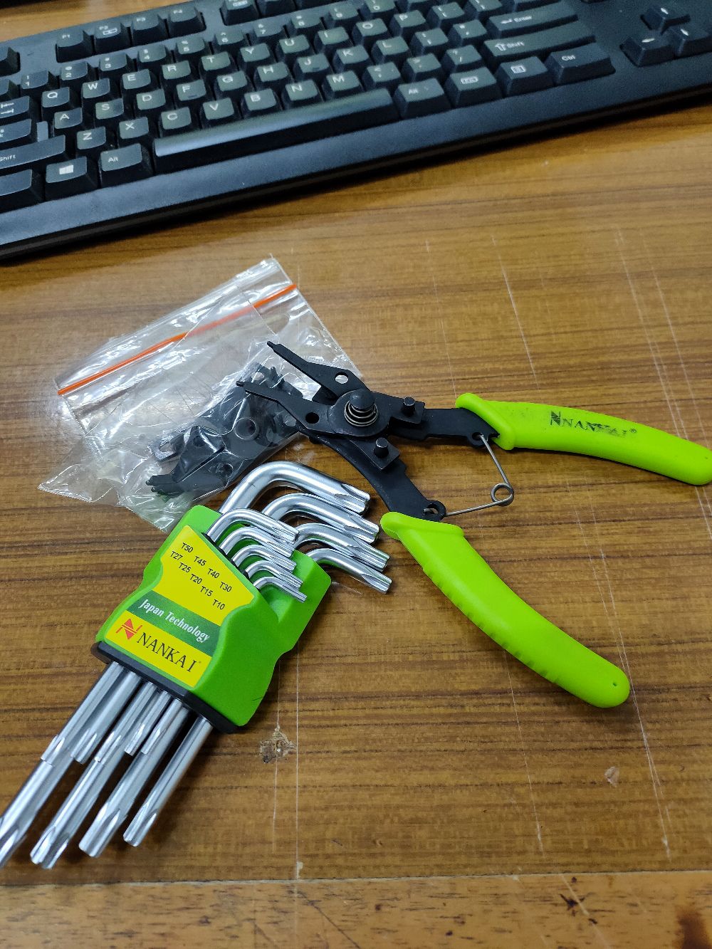 Tang Snap Ring 3 Kepala Nankai