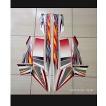 STRIPING STIKER LIST BODY F1ZR 2004 MERAH SILVER
